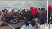 Ege sularında umut yolculuğuna Sahil Güvenlik engeli