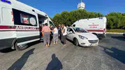 Efeler'de kavşak kazası: Bir çocuk dahil iki kişi yaralandı
