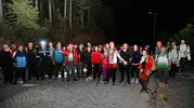 Spil Dağı’nda zirve keyfi: Manisalılar gün doğumuna yürüdü