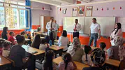 AYSO’dan öğrencilere tam destek: Çantalar dolusu kırtasiye malzemesi dağıtıldı