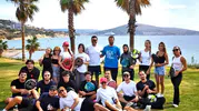 Çeşme’nin gençleri kortlarda buluştu: Padel rüzgarı esiyor