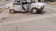 Afyonkarahisar yolunda korkutan çarpışma: 3 yaralı