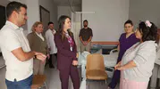 Aydın Şehir Hastanesi’nde şefkatli denetim: Başhekimden servise moral ziyareti