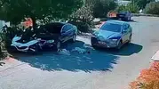 Bodrum'da vicdansızlık kamerada: Yolda yatan köpekleri ezip geçti