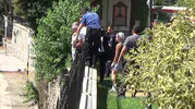 Aydın'da yürekleri ağza getiren anlar: Tren yolunda intihar girişimi