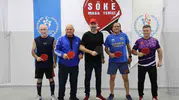 Söke'de raket sesleri yükseldi: Başkan Arıkan sporcularla ter döktü