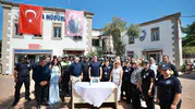Bodrum'un huzur nöbetçilerine Başkan Mandalinci'den anlamlı ziyaret