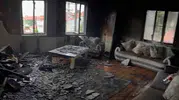 Tavas'ta yangın felaketi yaşayan aileye Denizli'den umut eli uzandı
