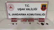 Uşak’ta zehir tacirlerine jandarma darbesi: 4 tutuklama