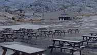 Denizli zirvelerinde kış provası: İlk kar yağışı yüzleri güldürdü