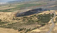 Foça’da makilik alandaki yangın kontrol altına alındı