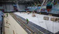 İzmir'deki Celal Atik Spor Salonu, modernizasyon için kapsamlı yenileme çalışmalarına başladı