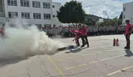 Bodrumlu öğrenciler olası afetlere karşı hazırlıklarını tamamladı