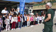 Miniklerden can dostlara anlamlı ziyaret: Sevgi tohumları Aydın’da yeşeriyor