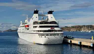 Ege'nin turizm rotasinda lüks durak: Star Legend Bodrum'a demir attı
