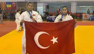 Salihlili judocular Balkanlar'da tarih yazdı: İki bronz madalya birden