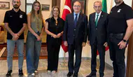 Denizli Basket’in Portekiz mesaisinde diplomatik durak: Büyükelçilik ziyareti