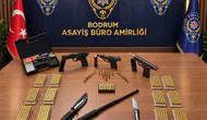 Bodrum gecelerinde dehşet saçtılar: Cephanelik gibi araçla yakalandılar