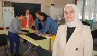 Atıl kalan tesis kadınların üretim merkezi oldu: Hayaller dikiş makinesinde hayat buluyor