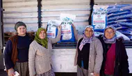 Denizli'de çiftçinin yüzü gülüyor: 170 tonluk dev destek sahaya indi