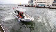 İzmir Körfezi'nde nefes kesen tatbikat: Denizde yangına karşı tam donanımlı önlem