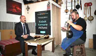 Aydın’da unutulmaya yüz tutmuş sanatın ustasına yakın markaj: Vali Varol atölyeye konuk oldu