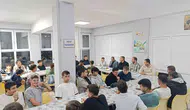 Bolvadin’de YKS mesaisi çiğ köfte sofrasında başladı
