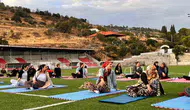 Güney'de spor rüzgarı: Kadınlar matlarını alıp sahaya indi