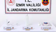 Torbalı’da zehir tacirlerine jandarma darbesi: Sıvı metamfetamin ele geçirildi