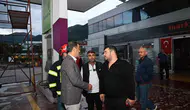 Denizli'de korkutan yangın sonrası Başkan Çavuşoğlu'ndan destek ziyareti