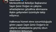 Tavas Belediye Başkanı Tatık'tan Şeniz Doğan mesajı: Demokrasi vurgusu yaptı