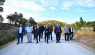 Demirci’de 46 kilometrelik ulaşım hamlesi: Başkan Dutlulu yerinde inceledi