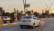 Akhisar yolunda acı kaza: Sürü aniden yola fırladı