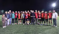 Kazayı atlattı, soluğu sahada aldı: Başkan Arıcı’dan futbolculara moral ziyareti