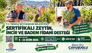 Denizli'de toprak bereketi artıyor: Çiftçiye fidan desteği müjdesi