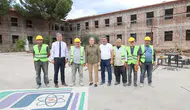 Nazilli’de eğitim yuvalarına deprem kalkanı: Kaymakam Kan çalışmaları denetledi