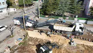 Bolvadin'de asfalt mesaisi: Ertuğrul Gazi Caddesi'nde değişim başladı