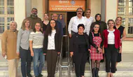 Manisa’da 45 yıllık hizmet yolculuğu pasta kesimiyle noktalandı