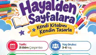 Minik yazarlar Merkez Kütüphane’de buluşuyor: Kendi hikayelerini kendileri tasarlayacaklar