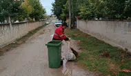Bolvadin’de temizlik mesaisi: Ekipler mahalleleri pırıl pırıl yaptı