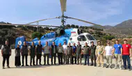 Gökyüzünün kahramanlarına veda: Muğla'da yangınla mücadele eden ekiplere onur belgesi