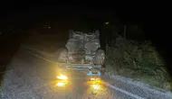 Manisa'da gece yarısı dehşeti: Takla atan araçtan sağ çıktı