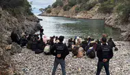 Fethiye kıyılarında gece operasyonu: Umuda yolculuğa çıkan 62 kişi yakalandı