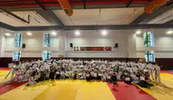 Salihli’de judo heyecanı: 300 sporcu yeni kemerleri için mindere çıktı