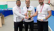 Müftülük ekibinden masa tenisinde büyük başarı: Kupayı müzelerine götürdüler