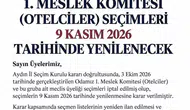 Kuşadası turizmcileri için sandık yolu göründü: Seçimler iptal edildi