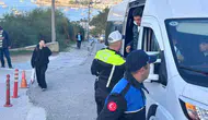 Bodrum yollarında okul servisi mesaisi: Öğrenciler için tam güvenlik denetimi