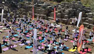Antik taşların arasında spor şöleni: Gençler Kaunos’ta buluştu