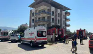 Köşk'te çatı katında alevler yükseldi: 4 kişiye acil müdahale