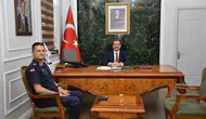Salihli’de beş yıllık görev süresi doldu: Binbaşı Karaaslan’dan veda ziyareti